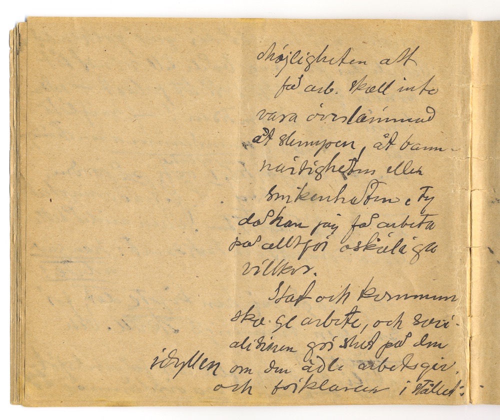 1:a majtal i Nora 1910. – Sida 10 - Klicka för bild i full storlek.
En inskannad sida från ett gulnat häfte med text i svart bläck.