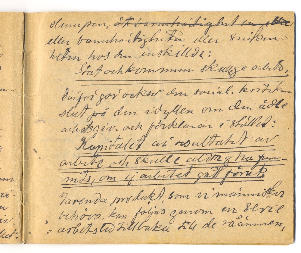1:a majtal i Nora 1910. – Sida 11 - Klicka för bild i full storlek.
En inskannad sida från ett gulnat häfte med text i svart bläck.