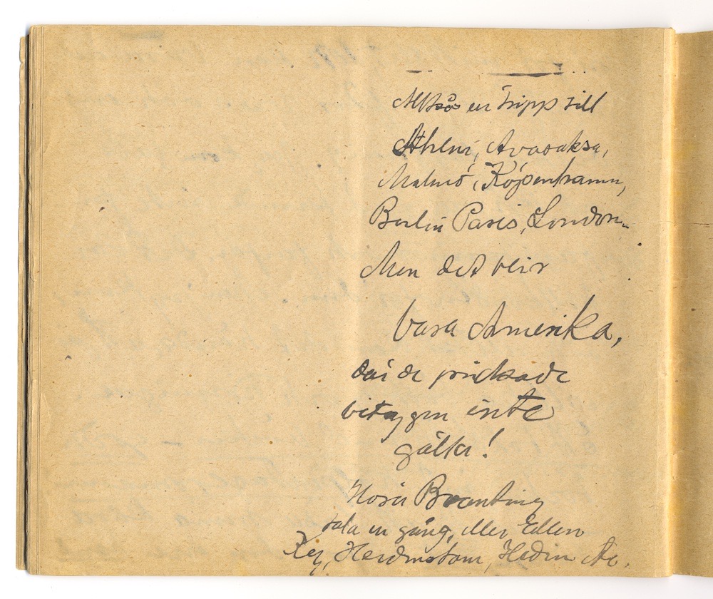 1:a majtal i Nora 1910. – Sida 38 - Klicka för bild i full storlek.
En inskannad sida från ett gulnat häfte med text i svart bläck.