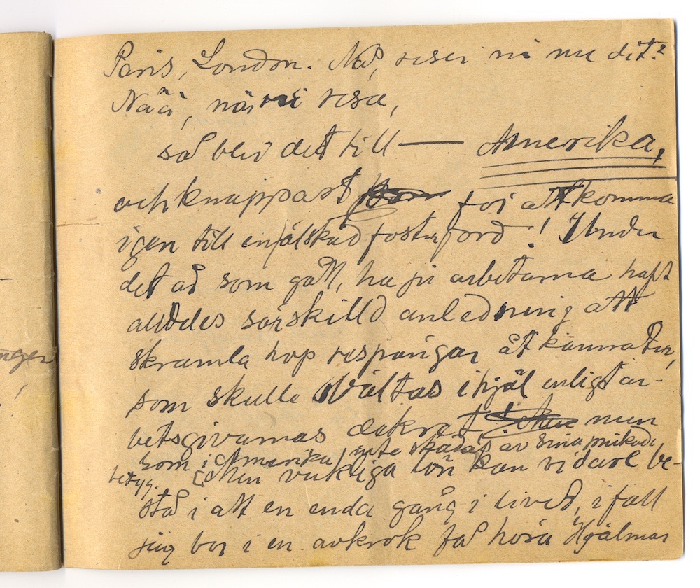 1:a majtal i Nora 1910. – Sida 41 - Klicka för bild i full storlek.
En inskannad sida från ett gulnat häfte med text i svart bläck.