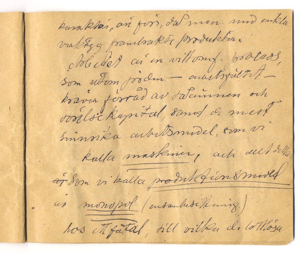 Tal i Askersund från den 8 maj 1910. – Sida 11 - Klicka för bild i full storlek.
En inskannad sida från ett gulnat häfte med text i svart bläck.