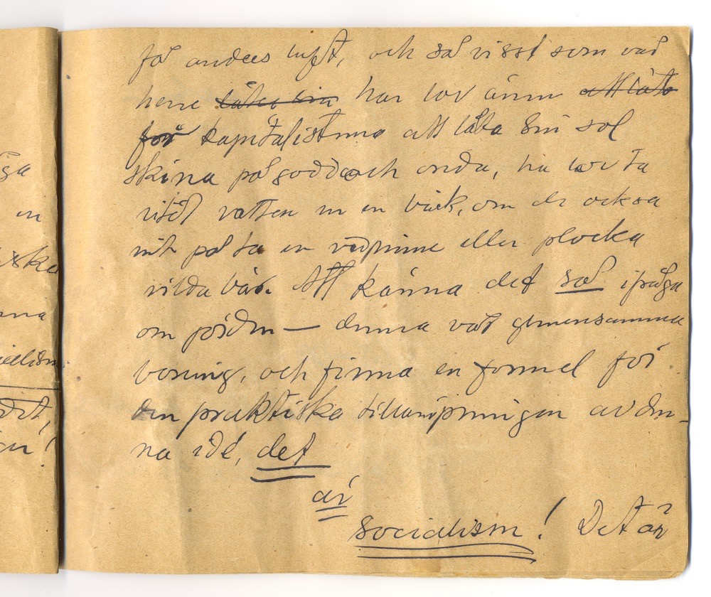 Tal i Askersund från den 8 maj 1910. – Sida 25 - Klicka för bild i full storlek.
En inskannad sida från ett gulnat häfte med text i svart bläck.